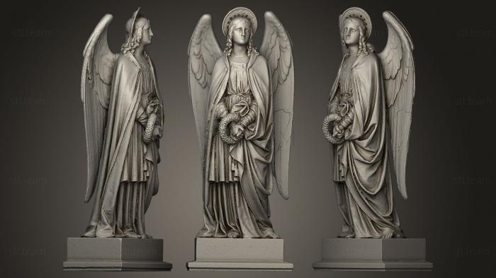 3D model ANGEL grieving (STL)